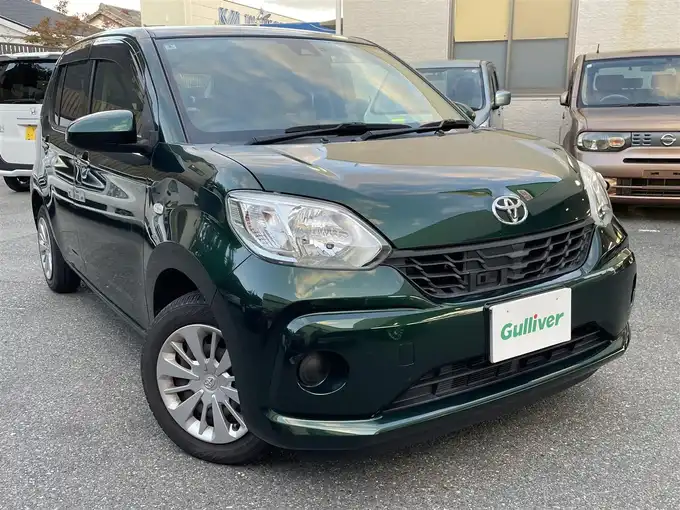 新着情報“パッソX Lパッケージ・S”2018年式ダークエメラルドマイカ入荷しました！