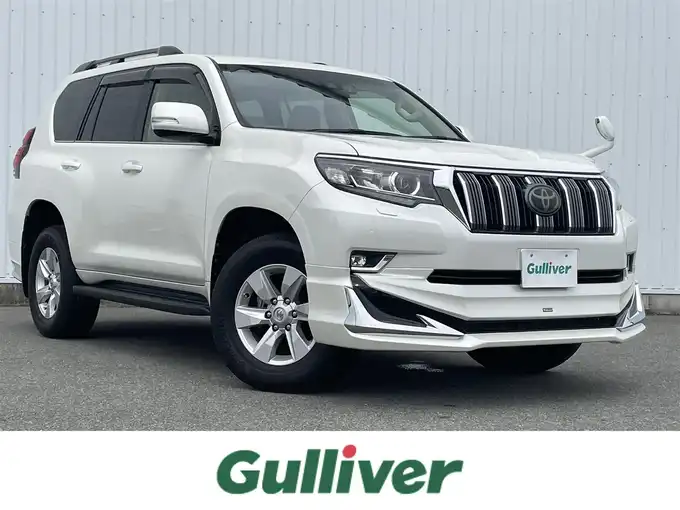 新着情報“ランドクルーザープラドTX Lパッケージ”2018年式ホワイトパールクリスタルシャイン入荷しました！