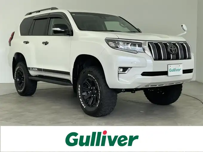 新着情報“ランドクルーザープラドTX”2021年式ホワイトパールクリスタルシャイン入荷しました！