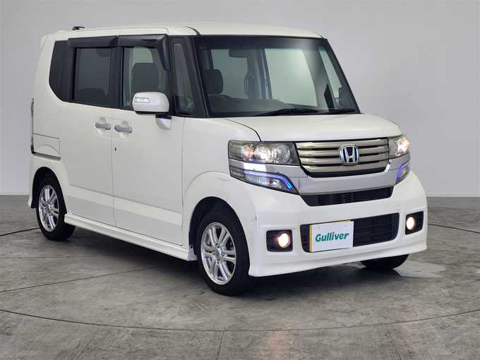 新着情報“Ｎ－ＢＯＸカスタムG・Lパッケージ”2012年式プレミアムホワイトパール入荷しました！