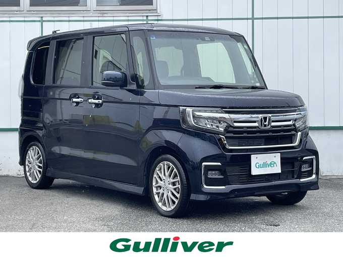 新着情報“Ｎ－ＢＯＸカスタムLターボ”2021年式ミッドナイトブルービームM入荷しました！