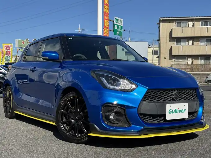 新着情報“スイフトスポーツベースグレード”2019年式スピーディーブルーM入荷しました！