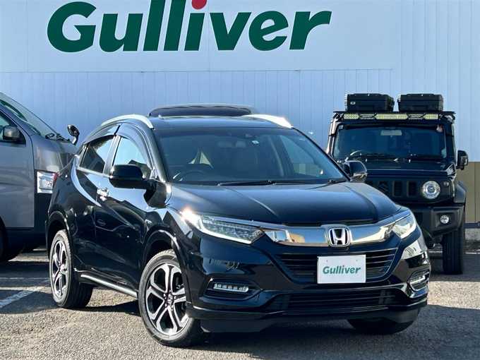 新着情報“ヴェゼルハイブリッドZ・ホンダセンシング”2019年式クリスタルブラックパール入荷しました！