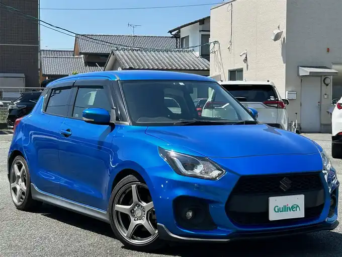 新着情報“スイフトスポーツベースグレード スズキセーフティサポート非装着車”2022年式スピーディーブルーM入荷しました！