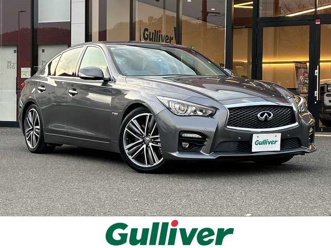 新着情報“スカイライン350GT FOUR ハイブリッド タイプSP”2014年式ダークメタルグレー入荷しました！