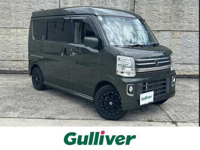 新着情報“エブリイワゴンPZターボ ハイルーフ”2021年式クールカーキPM入荷しました！