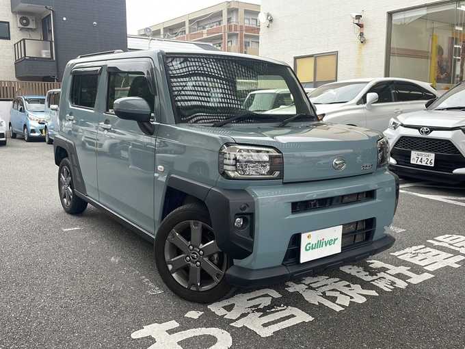 新着情報“タフトGターボ”2021年式レイクブルーメタリック入荷しました！