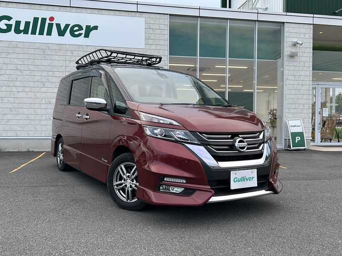 新着情報“セレナハイウェイスターG プロパイロットエディション”2017年式マルーンレッド 2トーン入荷しました！