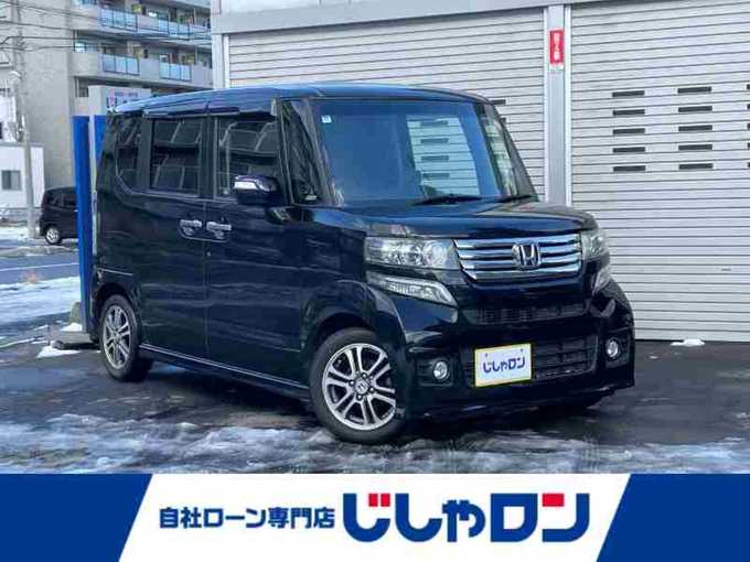 新着情報“Ｎ－ＢＯＸカスタムG・ターボパッケージ”2012年式クリスタルブラックパール入荷しました！