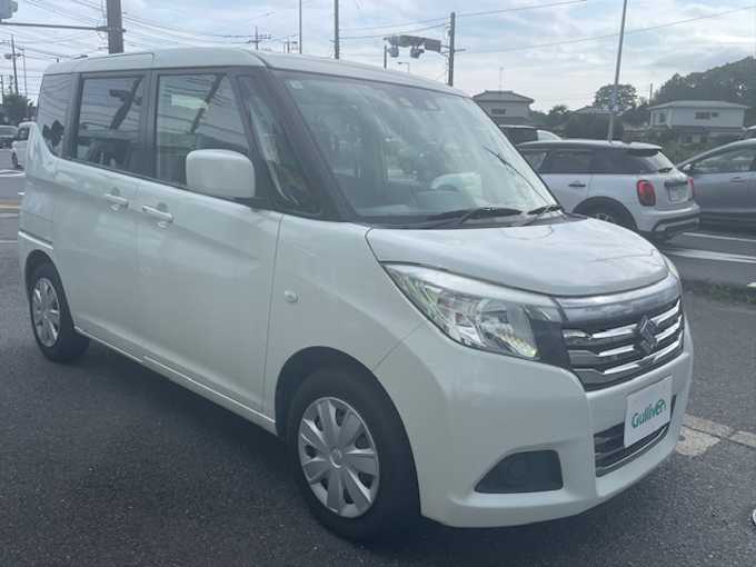 新着情報“ソリオG スズキセーフティサポート装着車”2018年式ピュアホワイトP入荷しました！