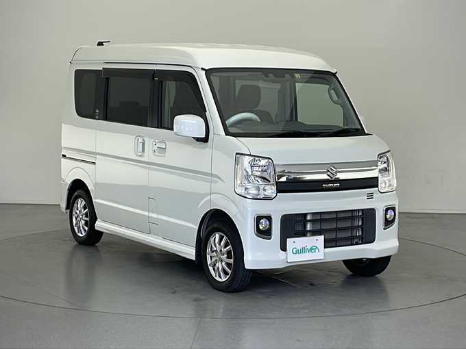 新着情報“エブリイワゴンJPターボ ハイルーフ”2023年式パールホワイト入荷しました！