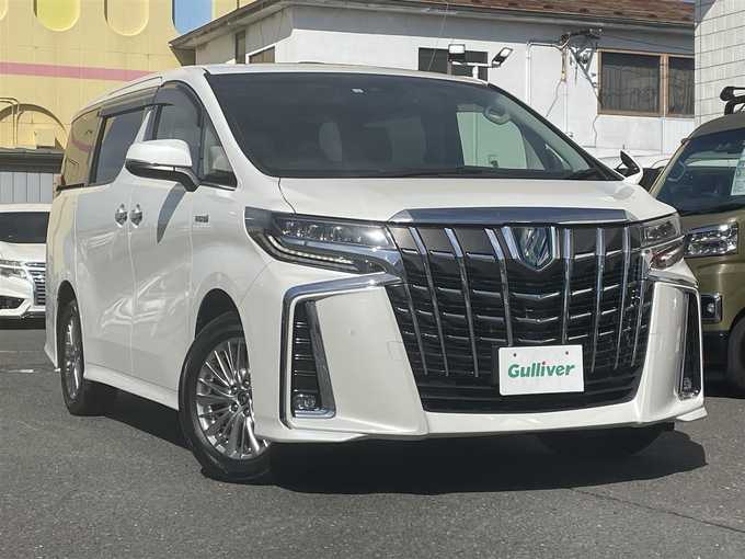 新着情報“アルファードハイブリッドハイブリッドSR”2019年式ホワイトパールクリスタルシャイン入荷しました！