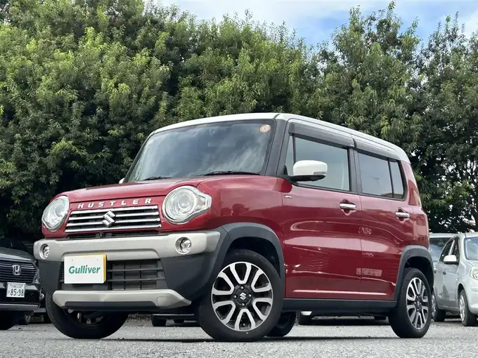 新着情報“ハスラーJスタイルⅡ”2016年式フェニックスレッドパール/ホワイト2トーンルーフ入荷しました！