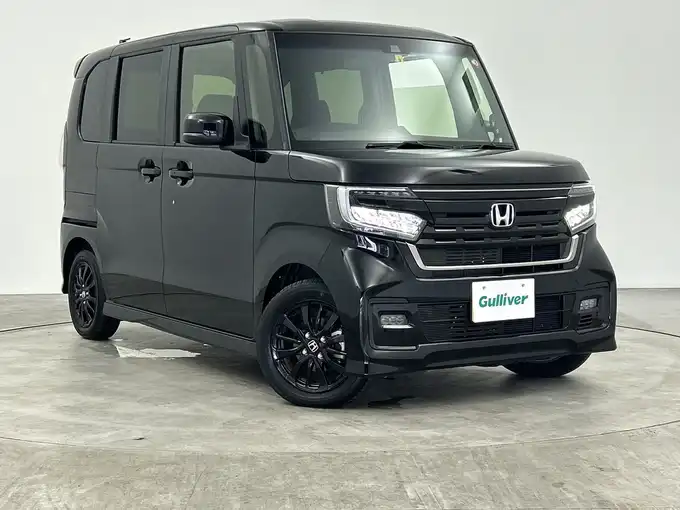 新着情報“Ｎ－ＢＯＸカスタムL特別仕様車スタイル+ブラック”2022年式クリスタルブラックパール入荷しました！