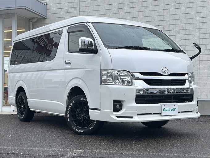 新着情報“ハイエースワゴンGL”2022年式ホワイトパールクリスタルシャイン入荷しました！