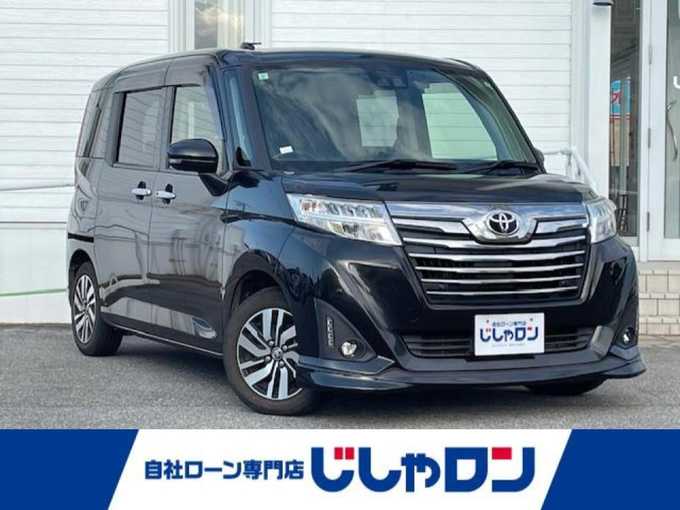 新着情報“ルーミーカスタムG”2019年式ブラックマイカメタリック入荷しました！