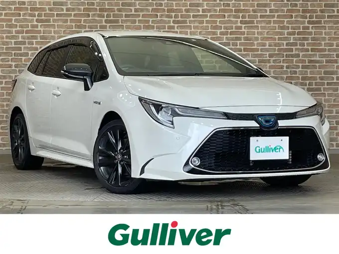 新着情報“カローラツーリングハイブリッド ダブルバイビー”2020年式ホワイトパールクリスタルシャイン入荷しました！