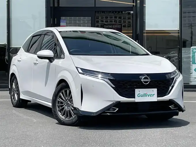 新着情報“オーラG レザーエディション”2022年式ピュアホワイトパール入荷しました！