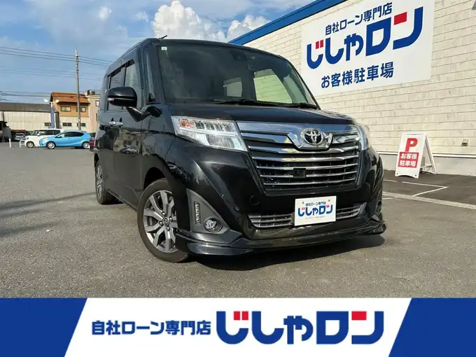 新着情報“ルーミーカスタムG－T”2017年式ブラックマイカメタリック入荷しました！