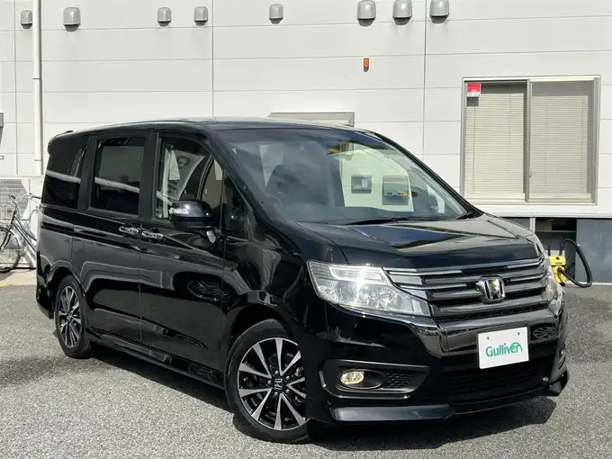 新着情報“ステップワゴンスパーダZ クールスピリット”2012年式プレミアムスパークルブラックパール入荷しました！