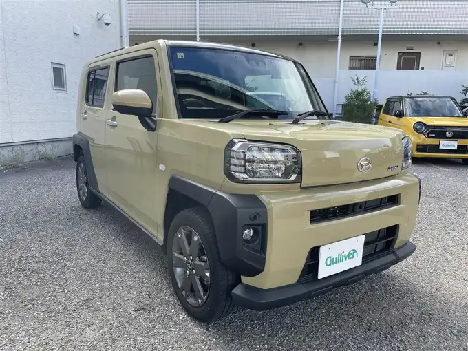 新着情報“タフトGターボ”2020年式サンドベージュメタリック入荷しました！