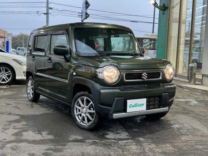 新着情報“ハスラーハイブリッドG スズキセーフティサポート非装着車”2021年式クールカーキPM入荷しました！