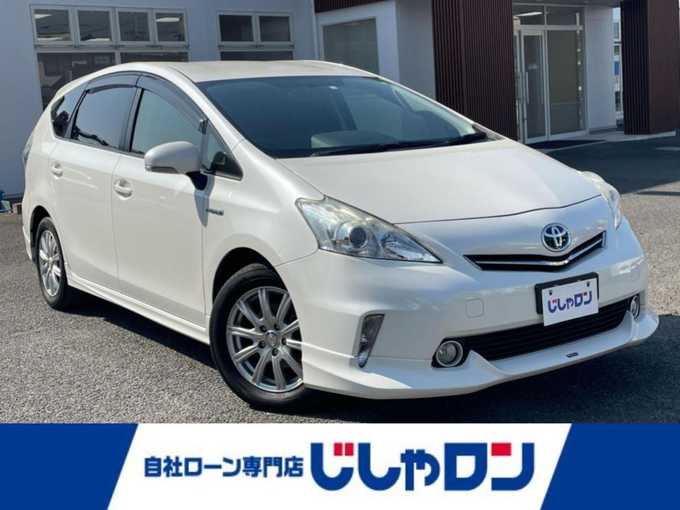 新着情報“プリウスαS Lセレクション”2014年式ホワイトパールクリスタルシャイン入荷しました！