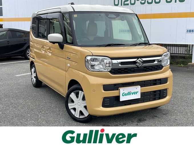 新着情報“スペーシアハイブリッドX セーフティプラスパッケージ装着車”2023年式黄Ⅱ入荷しました！