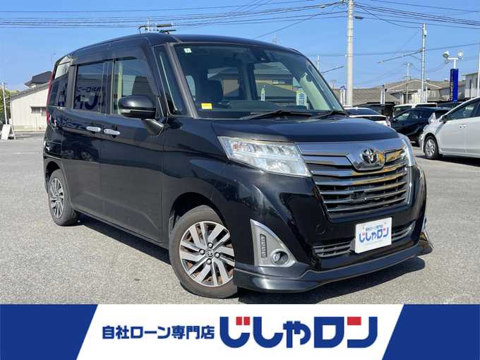 新着情報“ルーミーカスタムG S”2018年式ブラックマイカメタリック入荷しました！