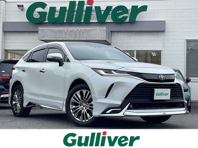 新着情報“ハリアーハイブリッドZ”2024年式プラチナホワイトパール