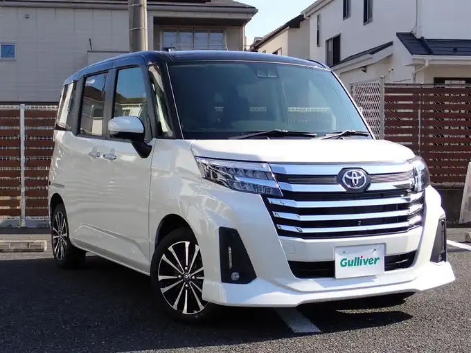 新着情報“ルーミーカスタムG－T”2025年式ブラックマイカメタリック/パールホワイト2トーン入荷しました！