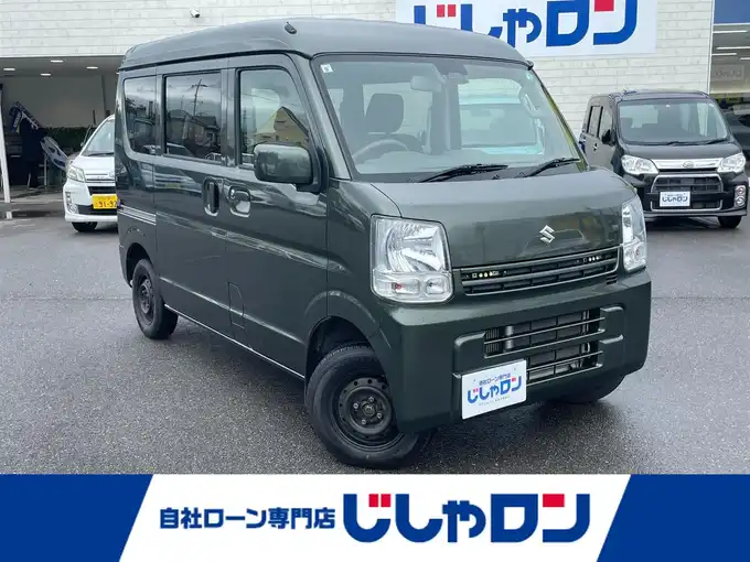 新着情報“エブリイジョインターボ（レーダーブレーキサポート装着車）”2018年式クールカーキPM入荷しました！