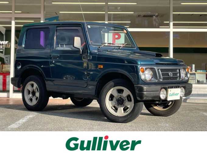 新着情報“ジムニーワイルドウインド”1995年式ダークターコイズメタリック入荷しました！