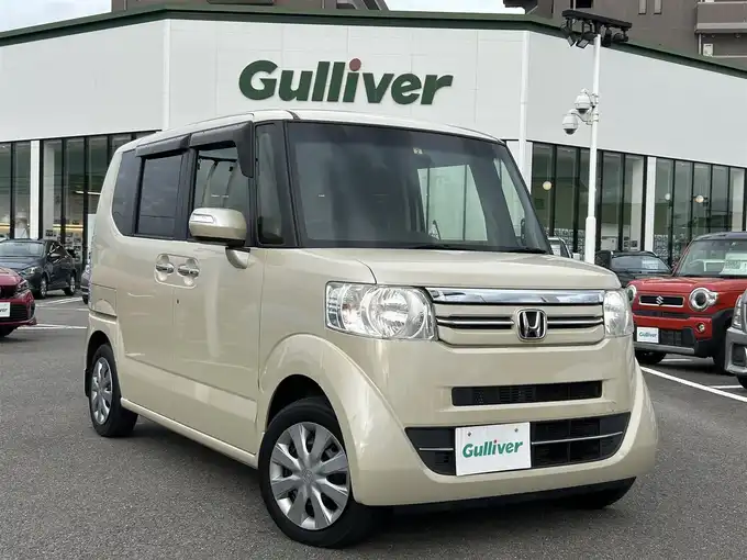 新着情報“Ｎ－ＢＯＸカスタム2トーンカラースタイル G・ターボLパッケージ”2016年式ベージュ入荷しました！