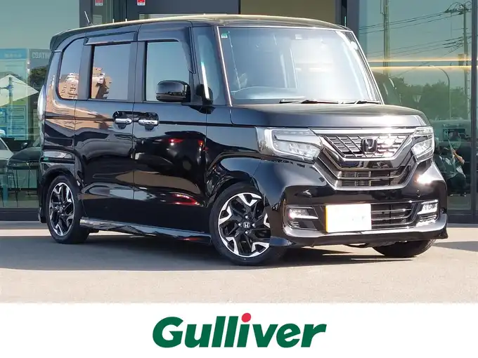 新着情報“Ｎ－ＢＯＸカスタムG・Lターボホンダセンシング”2018年式クリスタルブラックパール入荷しました！