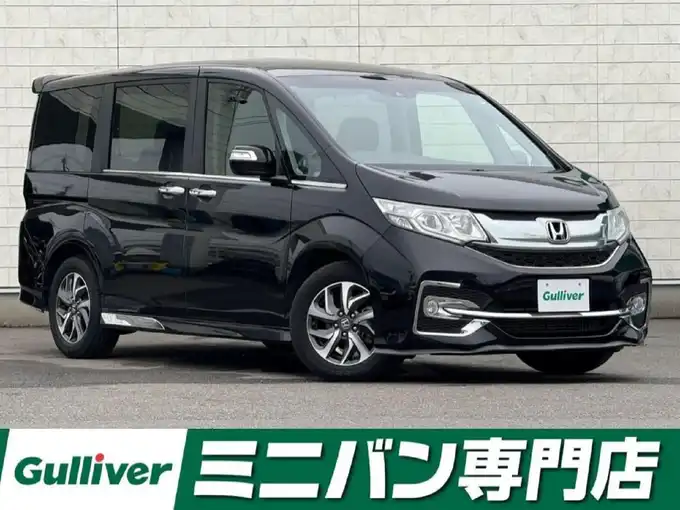 新着情報“ステップワゴンスパーダスパーダ ホンダセンシング”2017年式プレミアムスパークルブラックパール入荷しました！