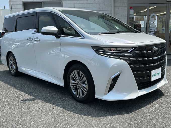 新着情報“アルファードハイブリッドハイブリッド Z”2024年式プラチナホワイトパールマイカ入荷しました！