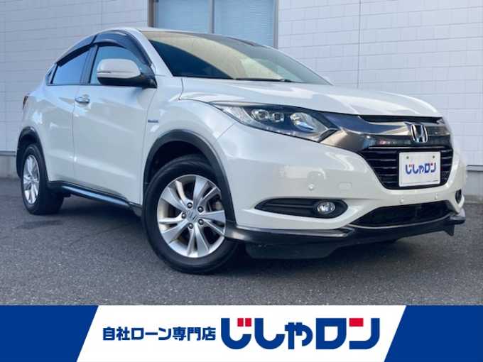 新着情報“ヴェゼルハイブリッドX”2015年式ホワイトオーキッドパール入荷しました！