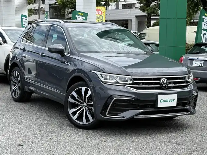 新着情報“ティグアンTSI Rライン”2023年式グレー入荷しました！