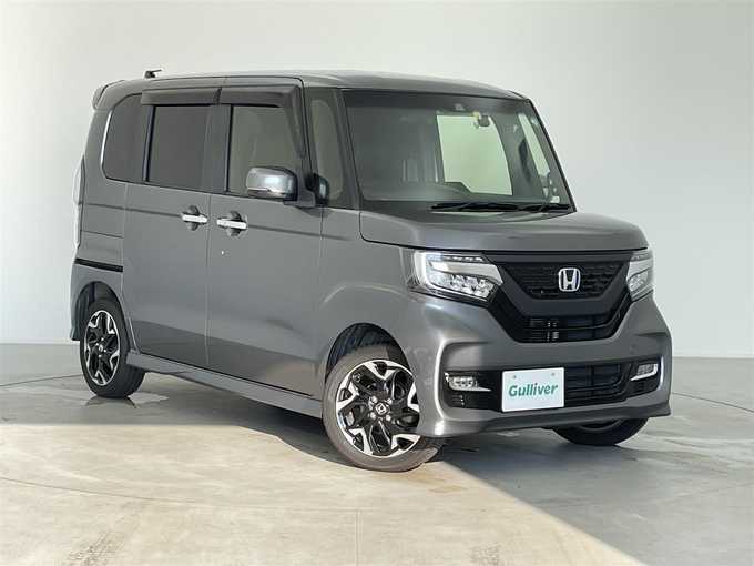 新着情報“Ｎ－ＢＯＸカスタムG・Lターボホンダセンシング”2018年式シャイニンググレーM入荷しました！