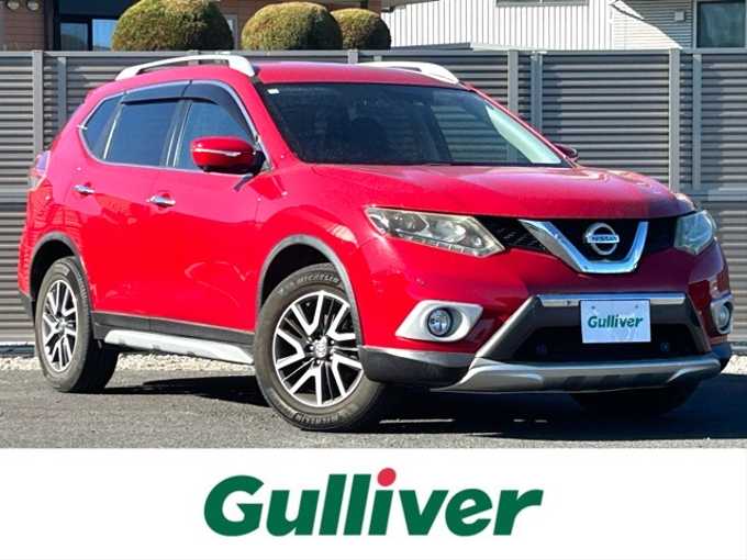 新着情報“エクストレイル20X エマージェンシーブレーキパッケージ”2014年式ローズレッドパール入荷しました！