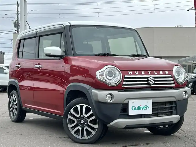 新着情報“ハスラーJスタイルⅡ”2017年式フェニックスレッドパール/ホワイト2トーンルーフ入荷しました！