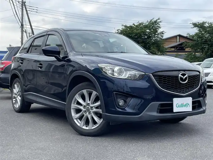 新着情報“ＣＸ－５25S Lパッケージ”2013年式ディープクリスタルブルーマイカ入荷しました！