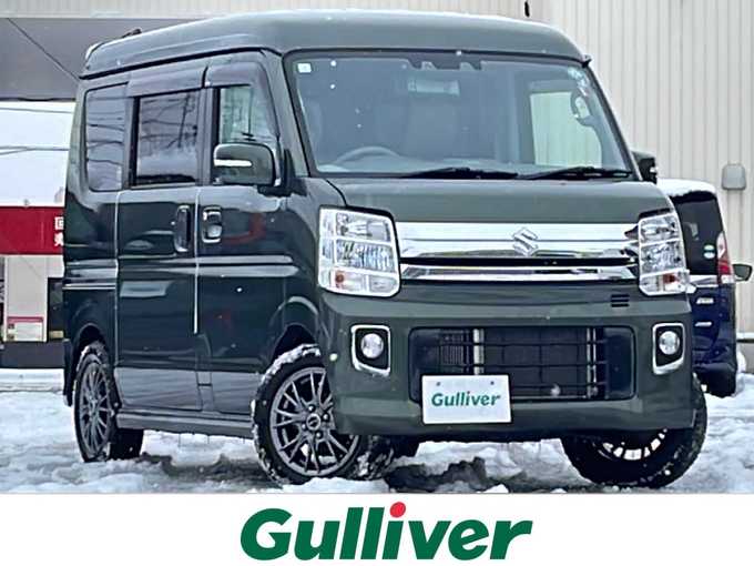 新着情報“エブリイワゴンPZターボスペシャル ハイルーフ”2021年式クールカーキPM入荷しました！