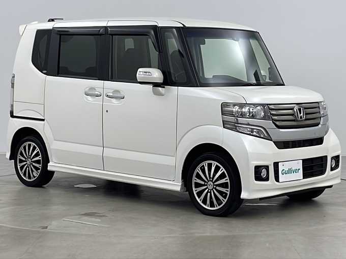 新着情報“Ｎ－ＢＯＸカスタムG特別仕様車ターボSSパッケージ”2015年式プレミアムホワイトパール入荷しました！