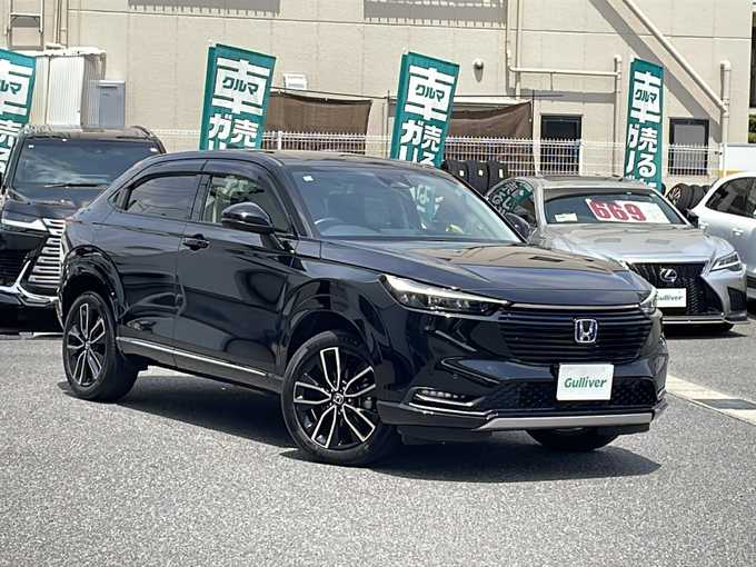 新着情報“ヴェゼルe:HEV Z”2022年式クリスタルブラックパール入荷しました！