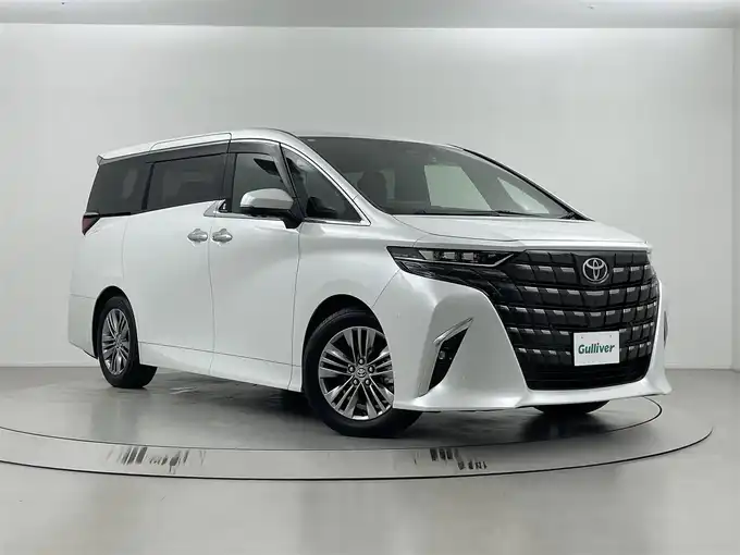 新着情報“アルファードハイブリッドハイブリッド Z”2024年式プラチナホワイトパールマイカ入荷しました！