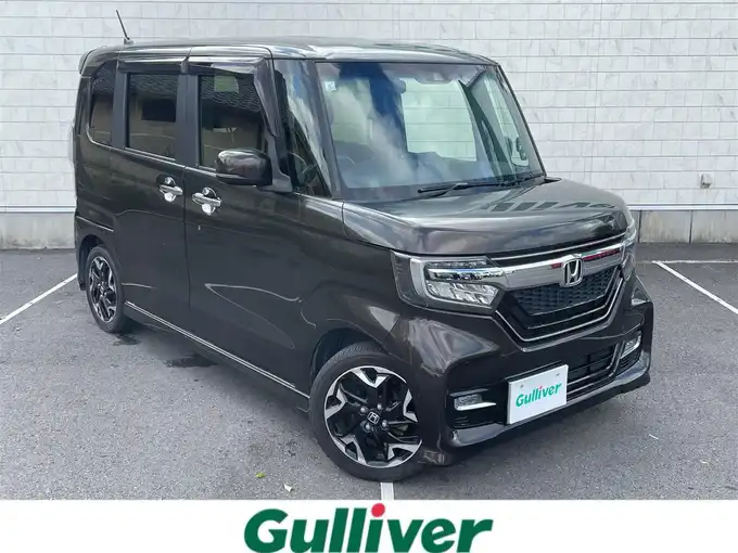 新着情報“Ｎ－ＢＯＸカスタムG・Lターボホンダセンシング”2019年式プレミアムグラマラスブロンズP入荷しました！