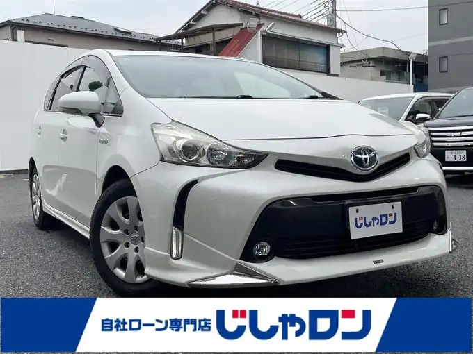 新着情報“プリウスαS Lセレクション”2015年式ホワイトパールクリスタルシャイン入荷しました！