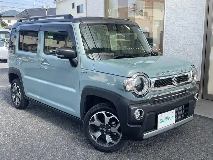 新着情報“ハスラーJスタイルⅡターボ”2022年式オフブルーメタリック/ガンメタリック2トーンルーフ入荷しました！